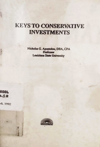 Image of Keys To Conservative Investments