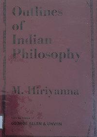 Image of Outlines of Indian Philosophy