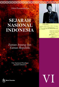 Image of Sejarah Nasional Indonesia VI - Zaman Jepang dan Zaman Republik