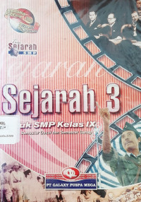Image of Sejarah 3 untuk SMP Kelas IX