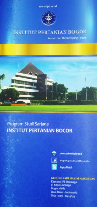 Image of Program Studi Sarjana INSTITUT PERTANIAN BOGOR
