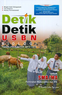Image of Detik-Detik USBN Biologi Untuk SMA/MA Peminatan Matematika dan IPA