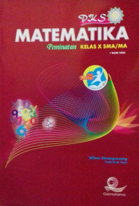 Image of PKS MATEMATIKA Peminatan Kelas X SMA/MA kurikulum 2013 ed. Revisi