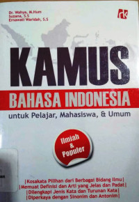 Image of Kamus Bahasa Indonesia