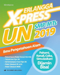 Image of Erlangga X-PRESS UN SMP/MTs 2019 Ilmu Pengetahuan Alam