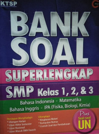 Image of Bank Soal Superlengkap SMP Kelas 1,2,3