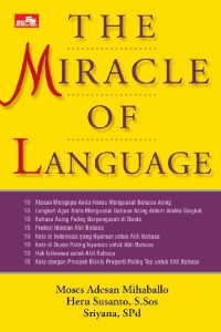 Image of The Miracle of Language