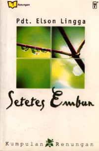 Image of Setetes Embun Kumpulan Renungan