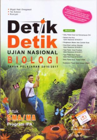 Image of Detik-Detik Ujian Nasional Biologi untuk SMA/MA Program IPA