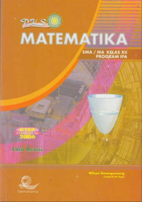 Image of PKS MATEMATIKA SMA/MA KELAS XII PROGRAM IPA