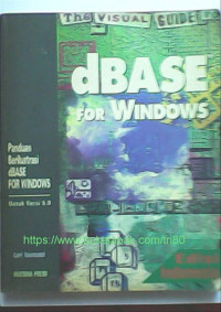 Image of The Visual Guide dBase for windows