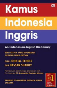 Image of Kamus Indonesia Inggris Edisi Ketiga diperbarui