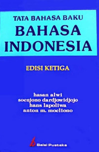 Image of Tata Bahasa Baku Bahasa Indonesia