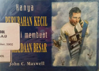Image of Hanya Perubahan Kecil Tetapi Membuat Perbedaan Besar