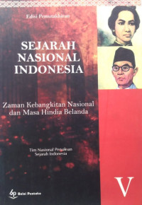Image of Sejarah Nasional Indonesia V - Zaman Kebangkitan Nasional dan Masa Hindia Belanda