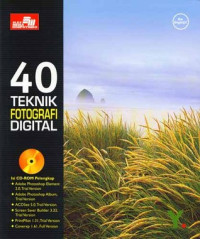 Image of 40 Teknik Fotografi Digital