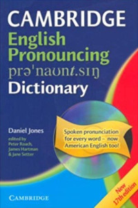 Image of Cambridge English Pronouncing Dictionary