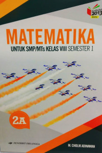 Image of MATEMATIKA 2A untuk SMP/MTs Kelas VIII Semester 1