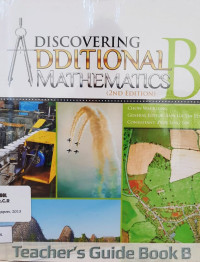 Image of DISCOVERING ADDITIONAL MATHEMATICS B 2nd Edition Teacher's Guide Book B