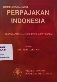 Image of Perpajakan Indonesia