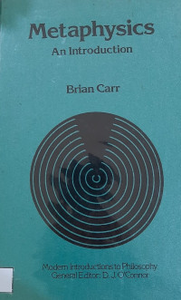Image of Metaphysics An Introduction