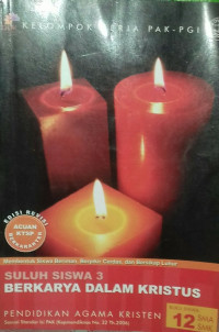 Image of Buku Siswa 12 SMA/SMK Suluh siswa 3 BERKARYA DALAM KRISTUS