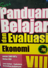 Image of Seri Panduan Belajar dan Evaluasi Ekonomi VIII