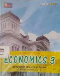 Image of Economics 3 for Grade IX JHS