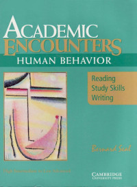 Image of Academic Encounters Human Behaviour