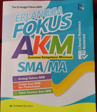 Image of Erlangga Fokus AKM SMA/MA