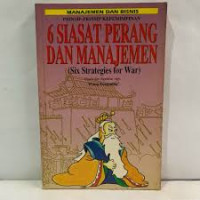 Image of 6 Siasat Perang dan Manajemen