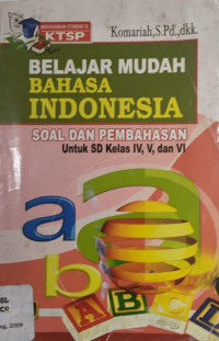 Image of Belajar Mudah Bahasa Indonesia Soal dan Pembahasan
