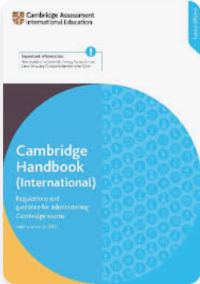 Image of Cambridge Handbook (International)  Valid For Exams Officers