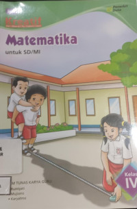 Image of Matematika untuk SD/MI Kelas IV K13