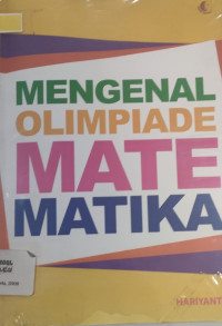 Image of Mengenal Olimpiade Matematika