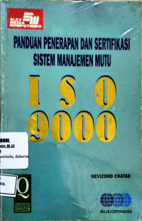 Image of Panduan Penerapan dan Sertifikasi Sistem Management Mutu