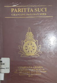 Image of PARITTA SUCI chanting pagi dan sore