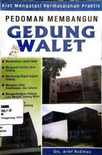 Image of Pedoman Membangun Gedung Walet