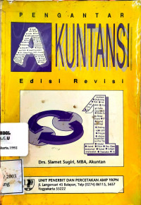 Image of Pengantar Akuntasi Edisi Revisi