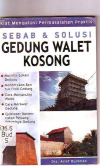 Image of Sebab & Solusi Gedung Walet Kosong