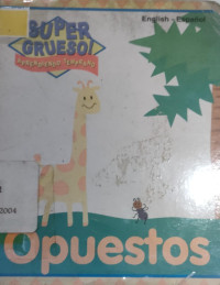 Image of Super Grueso! Opuestos