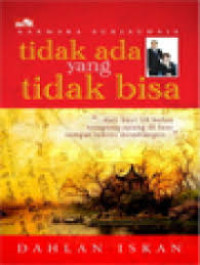 Image of Tidak ada yang tidak bisa