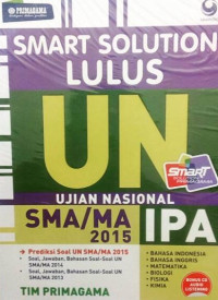 Image of Smart Solution Lulus UN SMA/MA/IPA 2015