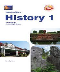 Image of History 1 for Grade VII Junior High School