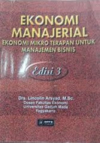 Image of Ekonomi Manajerial